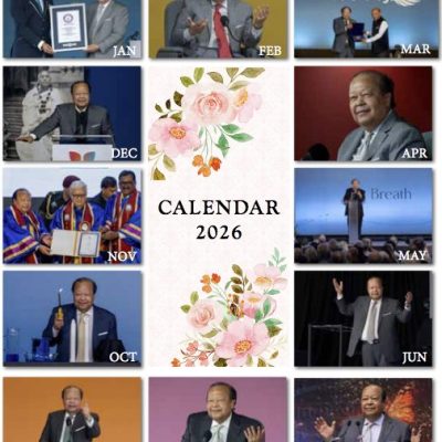 Desk Calendar 2026